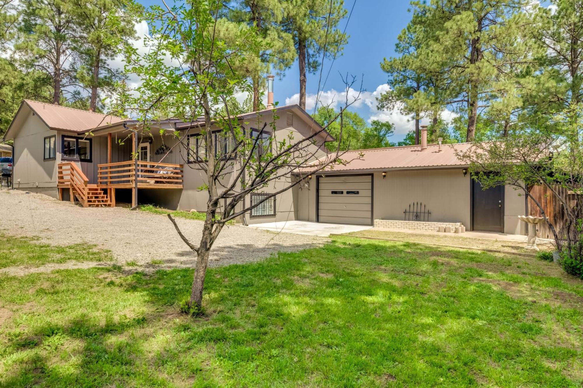 Ruidoso Home With Patio, Walk To Restaurants! Ngoại thất bức ảnh
