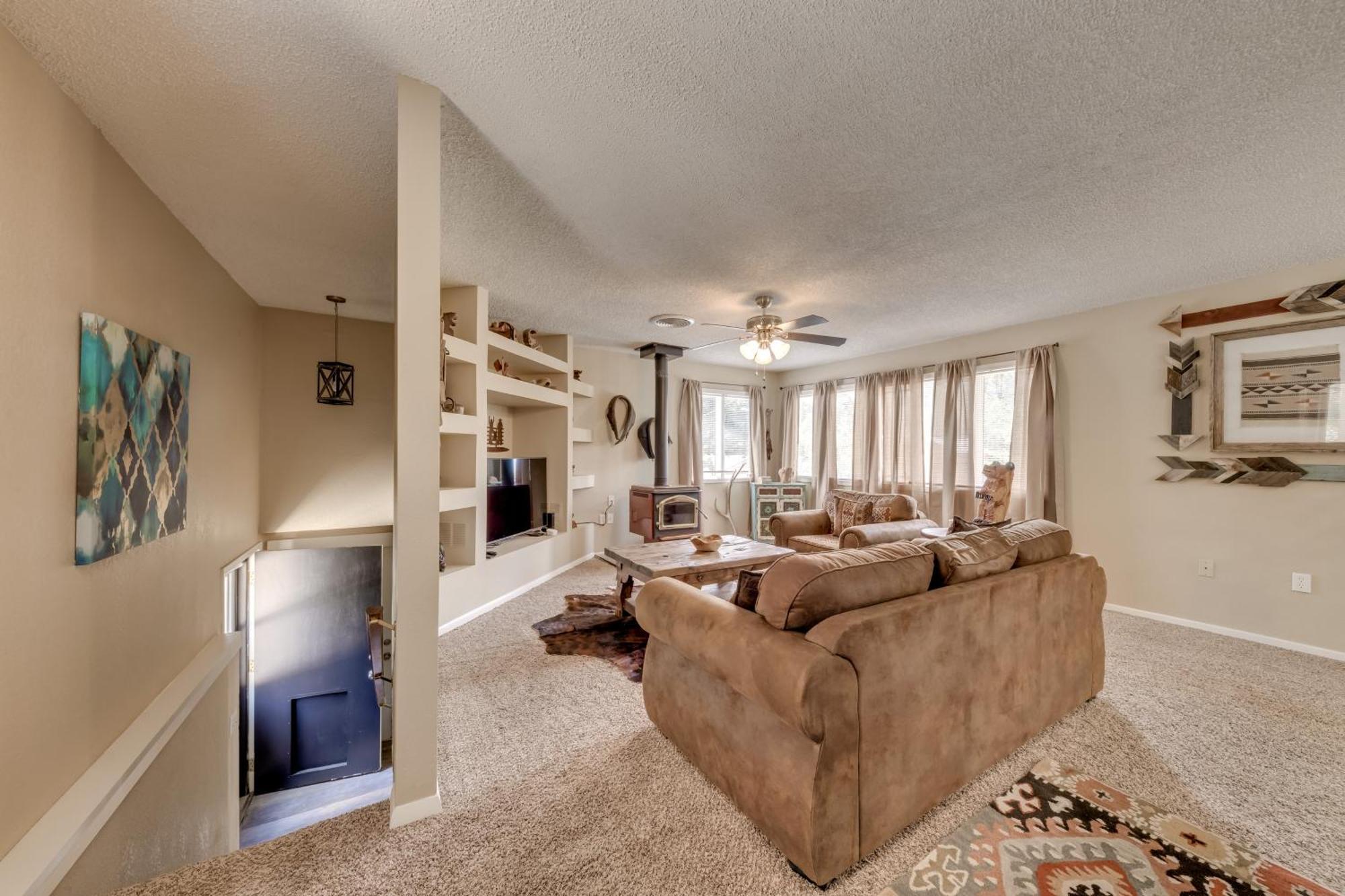 Ruidoso Home With Patio, Walk To Restaurants! Ngoại thất bức ảnh