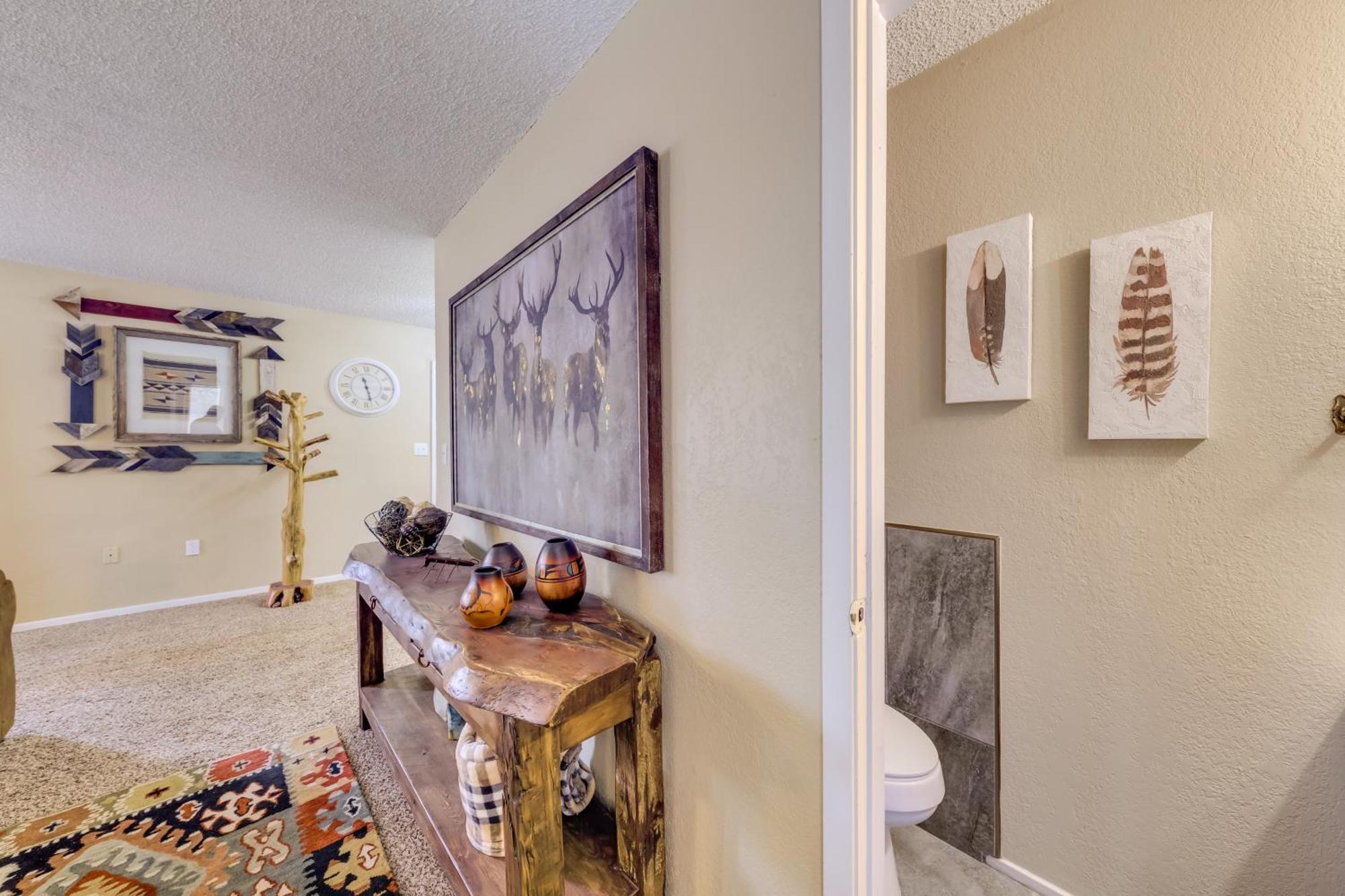 Ruidoso Home With Patio, Walk To Restaurants! Ngoại thất bức ảnh